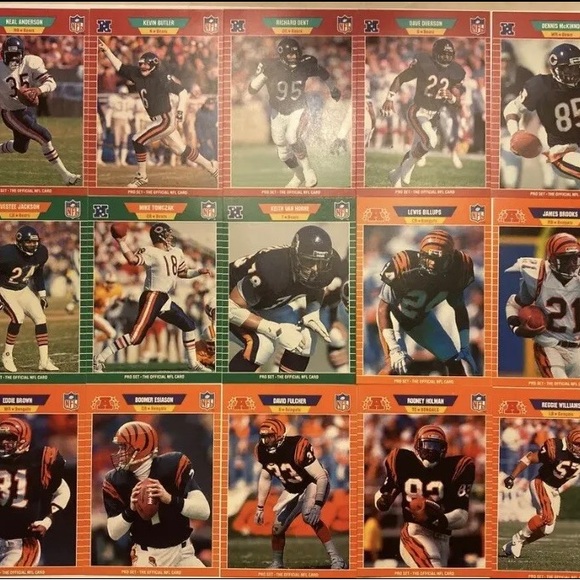 Vintage 1989 Pro Set Football Card Lot 171 Cards - Picture 3 of 12